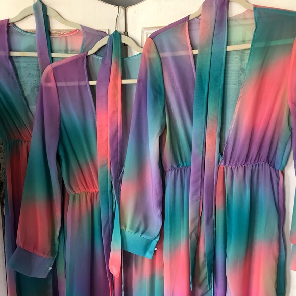 Multicolor Kaftan Coverup NEW - Picture 10 of 16